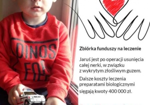 Pom&oacute;żmy w walce o zdrowie Jarusia