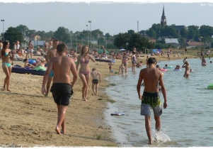 Słońce, plaża, piasek... w Kałuszynie