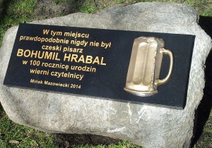 Nowa tablica w parku