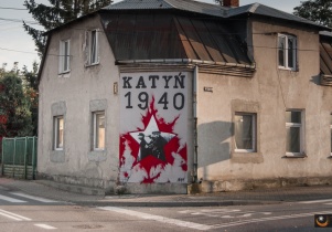 Katyń 1940 - nowy mural historyczny
