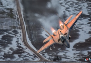 Mińskie MiG-i nad Litwą. Niezwykłe zdjęcia