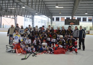 Mecz juniorskich drużyn STH Siedlce oraz MTH Mińsk Mazowiecki