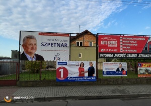 Kampania wyborcza w okręgu nr 8 - fotoreportaż