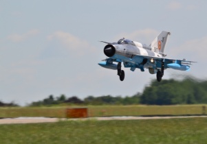 MiGi-21 znów nad Mińskiem