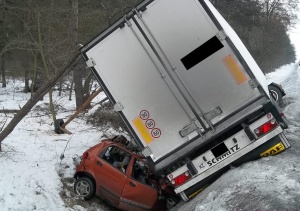 Wypadek w Maliszewie. Zginęła jedna osoba