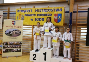 Otwarte Mistrzostwa Powiatu Mińskiego w Judo dzieci i Młodzieży