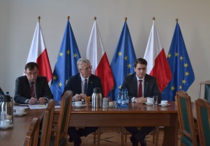 Kolejny etap rozmów o inwestycjach PKP PLK w powiecie mińskim