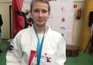 Złoty medal dla Aleksandry Polkowskiej w Pucharze Polski Juniorek i Juniorów w Judo