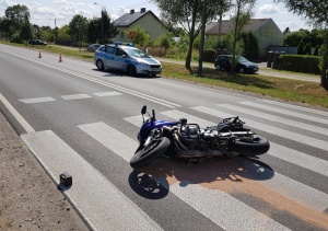 Wypadki z udziałem motocyklistów