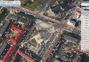 Mińsk w wysokiej rozdzielczości na ortofotomapie