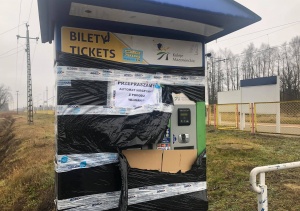 Kradzież z włamaniem do&hellip; biletomatu
