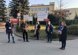 Firma Bartek przekazała maseczki dla mińskiego szpitala