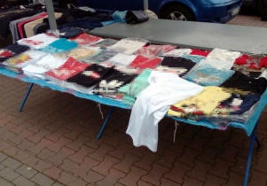 &bdquo;Podr&oacute;bki&rdquo; za ponad 110 tys. zł. zabezpieczone przez policjant&oacute;w na miejskim targowisku