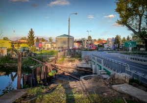 Prace na moście przy ul. Budowlanej