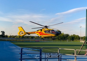 Śmigłowiec LPR przyleciał do zasłabnięcia