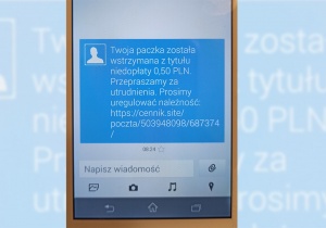 Uważajmy na podejrzane SMS-y