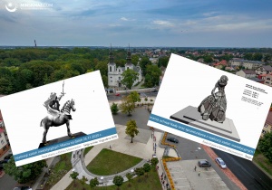 Rzeźby-pomniki na 600-lecie miasta
