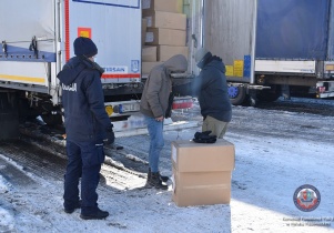 11 obywateli Afganistanu zatrzymanych w naczepie TIR-a