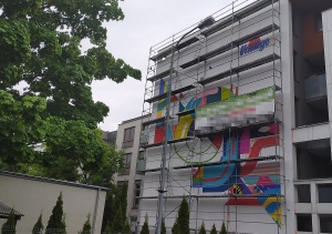 Nowy mural w mieście
