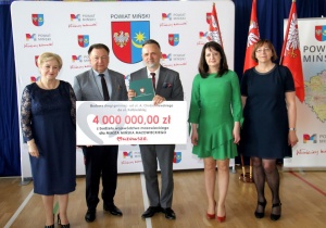 Dofinansowanie z budżetu samorządu Mazowsza na budowę nowej drogi