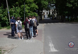 Działania mińskich policjantów w związku ze zmianami w przepisach ruchu drogowego