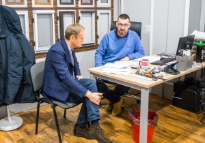 Donald Tusk w Mińsku Mazowieckim