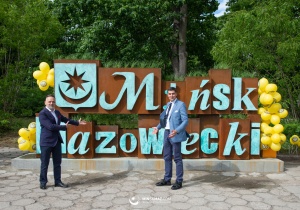 Dni Miasta 2022: Napis Mińsk Mazowiecki