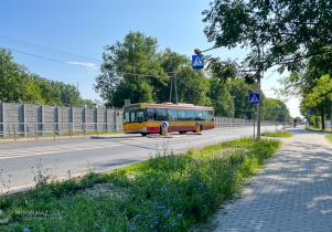 Zmiana tras miejskich autobusów