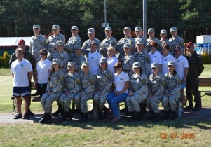 Obóz wojskowy Łazy 2015