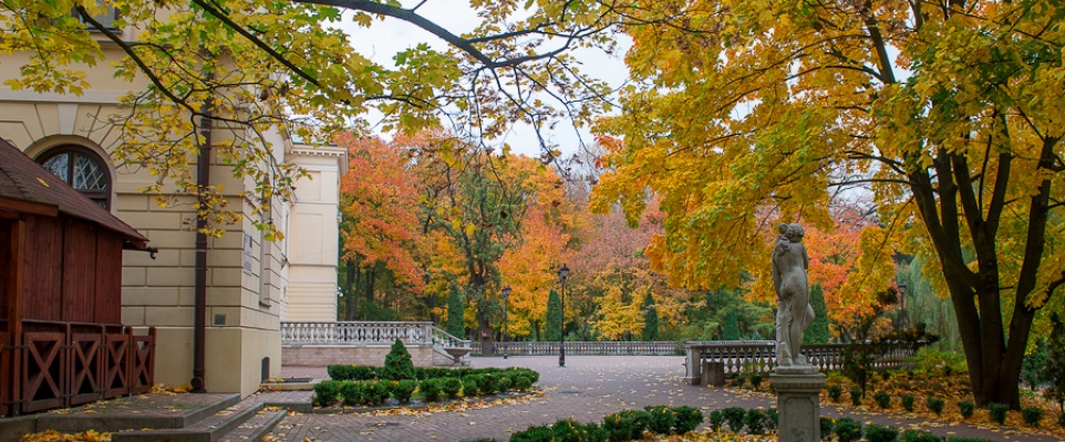 Jesienny park - fotoreportaż