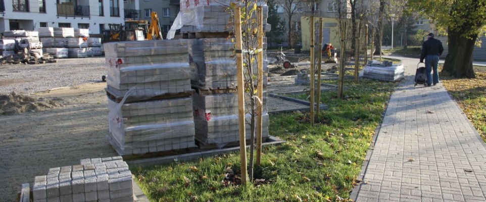 Remont parkingu za skwerem prezydenta Kaczorowskiego