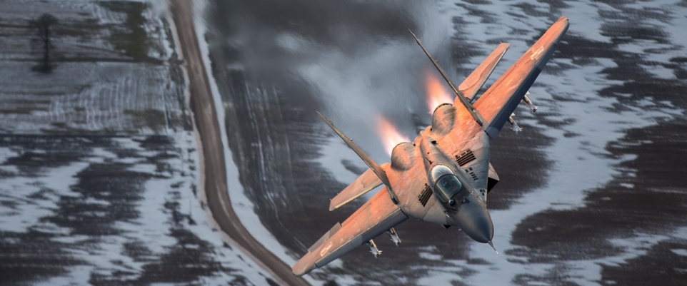Mińskie MiG-i nad Litwą. Niezwykłe zdjęcia