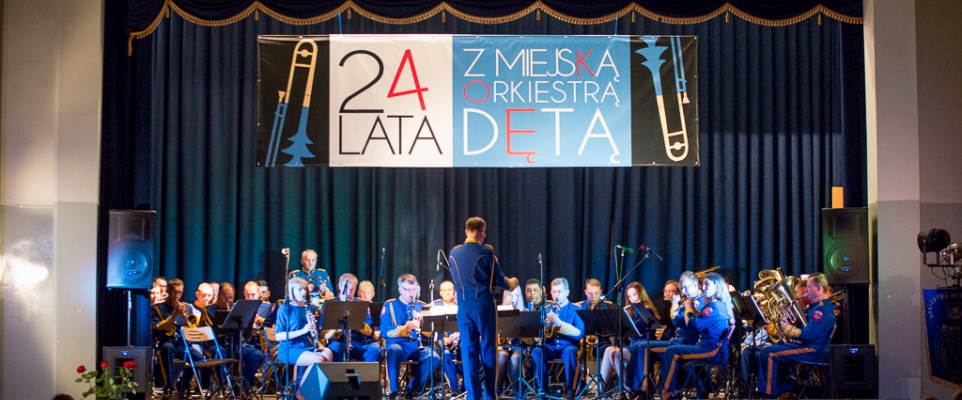 Koncert z okazji 24-lecia Miejskiej Orkiestry Dętej - fotoreportaż