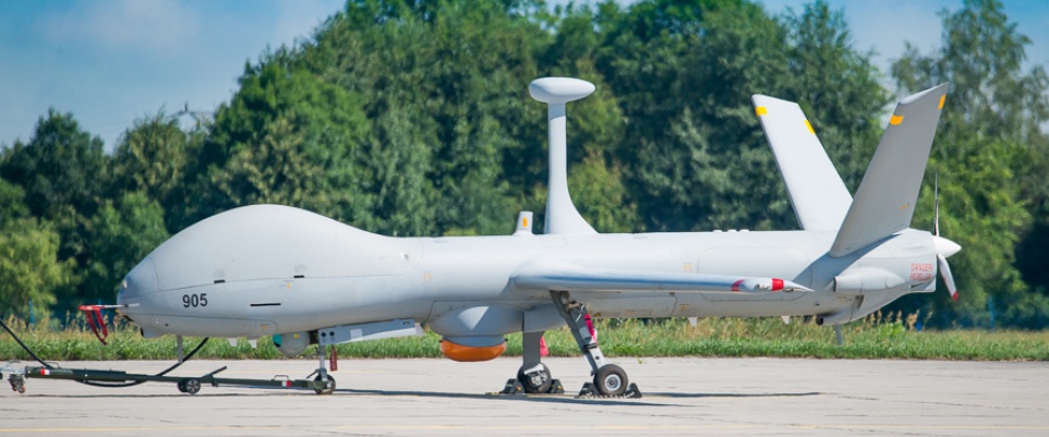 Wojskowy dron nad Mińskiem [aktualizacja]