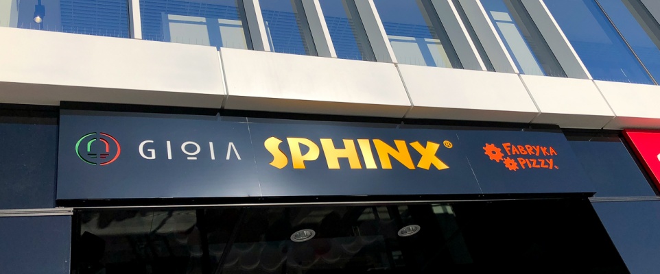 Nowe restauracje Sphinx i Fabryka Pizzy