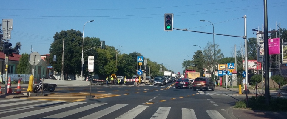 Zaczął się remont ul. Czecha i Trakt Brzeski w Warszawie