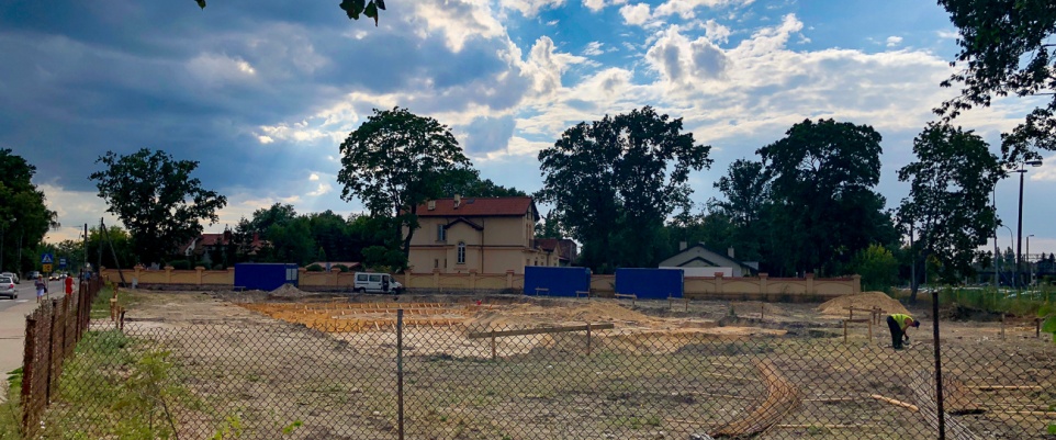 Co będzie na działce przy PKP?