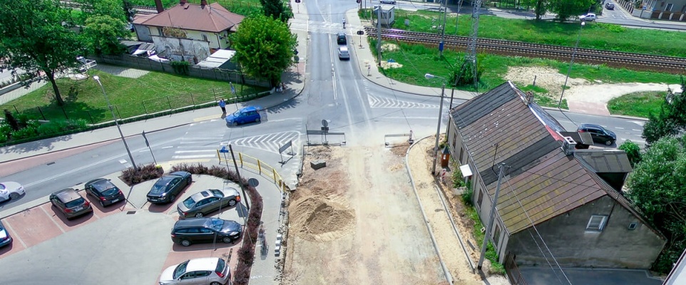 Zamknięte skrzyżowanie i zmiana trasy linii M3