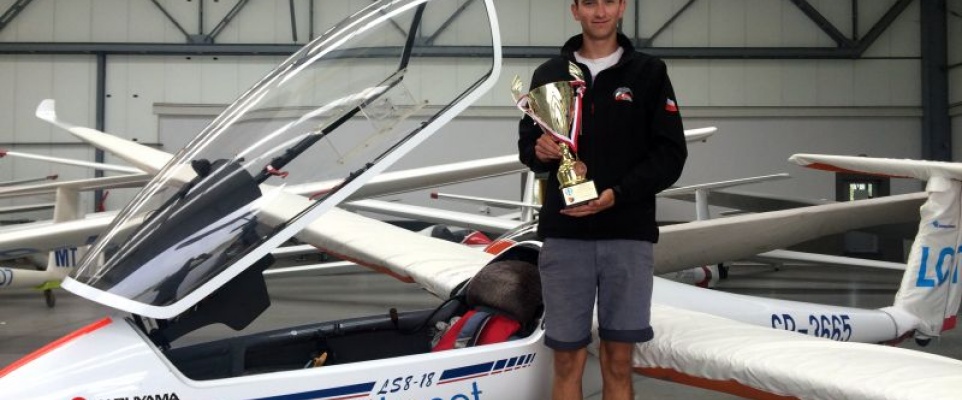 Tytuł wicemistrza Polski w szybownictwie dla mińszczanina