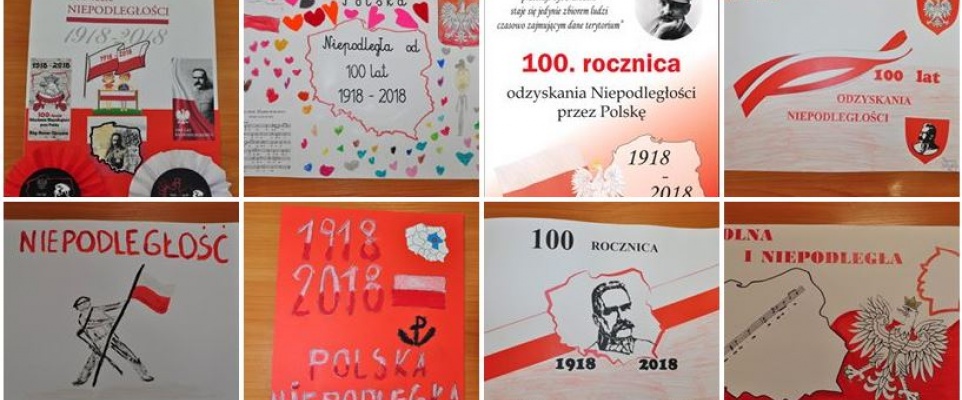 Powiatowy Konkurs Plastyczny "Młodzi na 100-lecie"