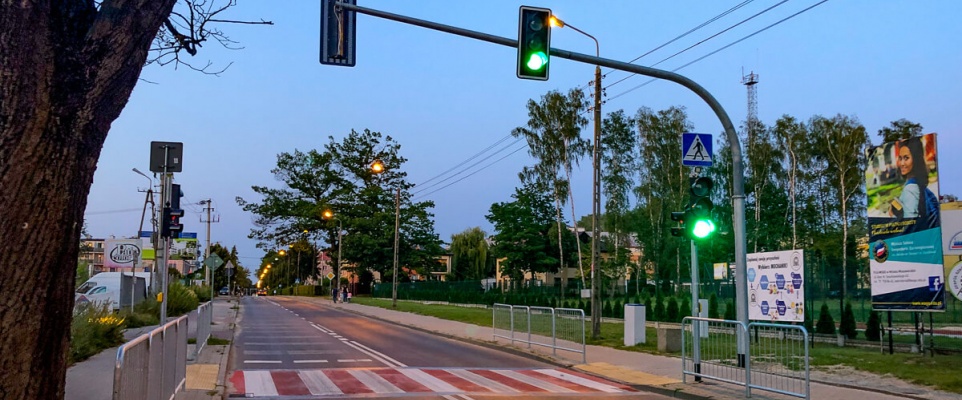 Nowa sygnalizacja świetlna przy  &bdquo;Mechaniku&rdquo;