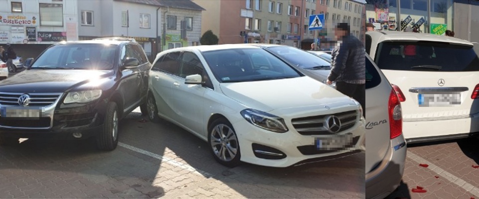 Kraksa na cztery samochody