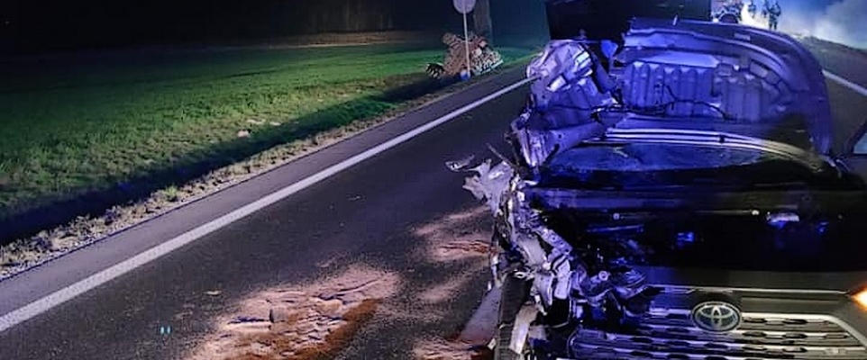 Traktorzysta był nietrzeźwy, policjanci apelują o rozsądek