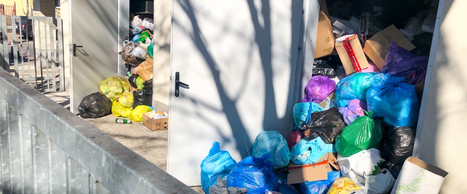 Śmieci w czasach epidemii