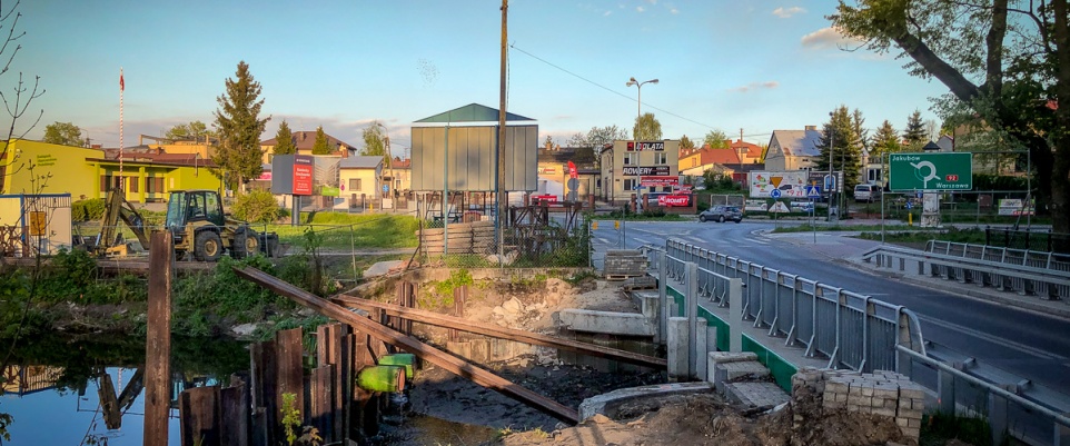 Prace na moście przy ul. Budowlanej