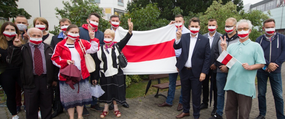 #MińskDlaMińska - inauguracja akcji solidarności z Białorusią