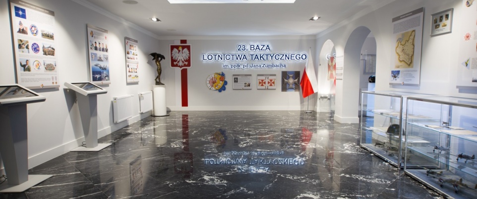 Kultura w Sieci: Sala tradycji 23. Bazy Lotnictwa Taktycznego