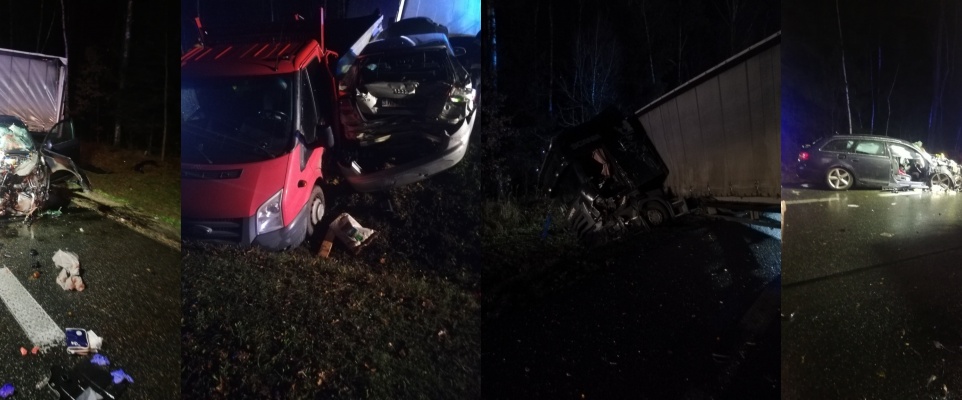 Tragiczny wypadek na krajowej 50