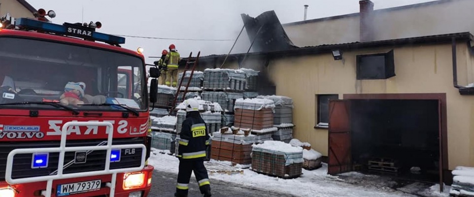 Działania Straży Pożarnych w dn. 18-24.01.2021