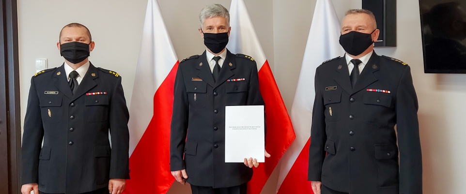 Powołanie Komendanta Powiatowego PSP w Mińsku Mazowieckim